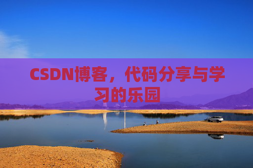 CSDN博客，代码分享与学习的乐园